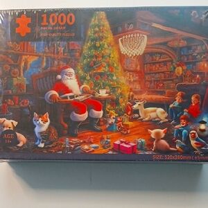 Christmas Santa Jigsaw Puzzle 1000 Pieces